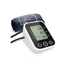   GLO style Automata felkaros vérnyomásmérő Felkaron Viselhető Vérnyomásfigyelő LCD Idő & Dátum Memóriatároló nagy pontosságú mérés-MS-230-6