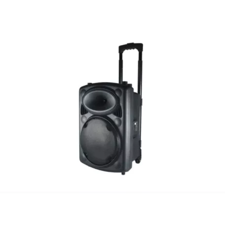 SAL PAR 25bT Nagy teljesítményű aktív Hangfal 60w bluetooth kapcsolat 6kg - professzionális Hordozható hangdoboz 25cm mélynyomó Party hangdoboz, 30cm, akku, BT, LED