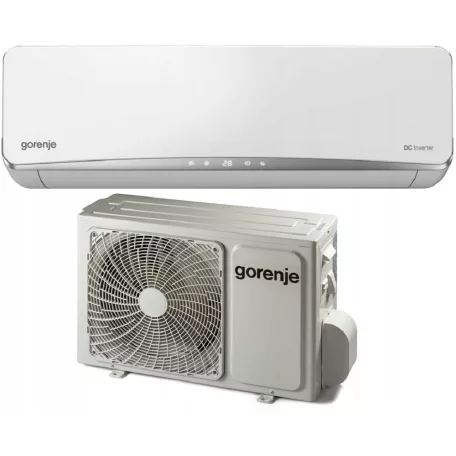 Gorenje Pandora 35 Eco Smart Inverteres légkondicionáló, 3,5kw-s klíma 12000 BTU, A++ osztály, Beépített WiFi interface, 19 dB, Csendes, "I Feel" funkció, Super Cooling, LED kijelző