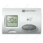 RCOOL Digitális szobatermosztát vezeték nélküli termosztát - TSZDIG01 - Q3rf, SZOBATERMOSZTÁT RCOOL RC3RF DIGITÁLIS, NEM PROG. RÁDIÓFREKVENCIÁS