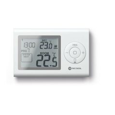   RCOOL VISION 7 RF Szobatermosztát RCOOL, vezeték nélküli termosztát, programozható LCD nagy kijelző hetiprogram háttérvilágítás TSZDIG058
