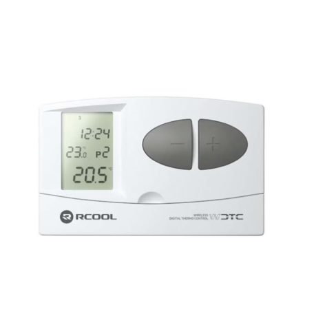 RCOOL RC7 RF Digitális programozható vezeték nélküli szobatermosztát rádiófrekvenciás termosztát - TSZDIG015 - Q7RF