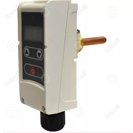 RCOOL DIGITÁLIS CSŐTERMOSZTÁT (merülőhüvelyes szivattyúvezérlő) WPR-100GE  -tszana036-