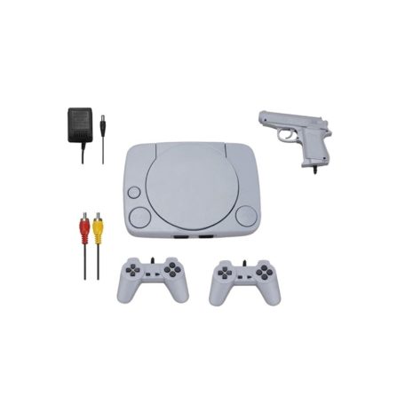 Pisztolyos Retro Videójáték Konzol 1000 db RETRO játékkal 2db kontroller 1db pisztoly TV konzol
