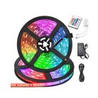 GLO RGB öntapadós led szalag távirányítóval 5 m  ip44 rgb5050 led Színváltó táppal együtt 12v/5A 60w