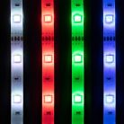 GLO RGB öntapadós led szalag távirányítóval 5 m  ip44 rgb5050 led Színváltó táppal együtt 12v/5A 60w