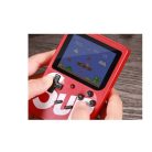 Retro kézi játékkonzol, 8 bit, 2,5" LCD, 400 integrált játék, AV kábel Sup Game box plus Retro játék (400 in 1) fehér super mario