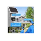 Pro vision ip 360 WiFi térfigyelő kamera Ultra napelemmel, CCTV, 3MP Full HD, Clear Night Vision mozgásérzékelők, PIR funkció, kétirányú kommunikáció,