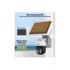 Pro vision ip 360 WiFi térfigyelő kamera Ultra napelemmel, CCTV, 3MP Full HD, Clear Night Vision mozgásérzékelők, PIR funkció, kétirányú kommunikáció,