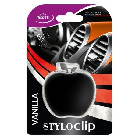 Autóillatosító TASOTTI Stylo Clip Vanilla szellőzőrácsra