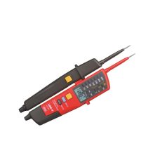   UNI-T 18C UNI-T feszültség és folytonosság tesztelő / mérő, LCD és LED kijelző, AC / DC, IP65 