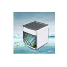 ViMAG Artic Air hordozható mini léghűtő, 3 teljesítményfokozat, állítható levegőirány, 7 színű LED lámpa, USB csatlakozás, fehér/szürke