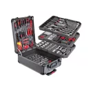 SWISS CRAFT Flinke szerszámkészlet 600 részes húzható fém szerszámos börönddel fl608tr / Flinke 608 részes racsnis szerszámkészlet, kofferrel