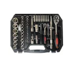 SWISS CRAFT Flinke szerszámkészlet 600 részes húzható fém szerszámos börönddel fl608tr / Flinke 608 részes racsnis szerszámkészlet, kofferrel