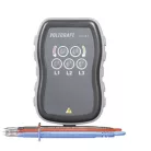 VOLTCRAFT forgásirány jelző és fázissorrend érzékelő Forgómező irányvizsgáló, Voltcraft VC32 új fázissorrend figyelő 3 fázisú rendszerben