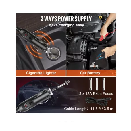 AUTOLIFT jack Elektromos 12V-os Autó emelő 3Tonna Elektromos Autóemelő 12cm - 42cm elektromos autós emelő 3 t -