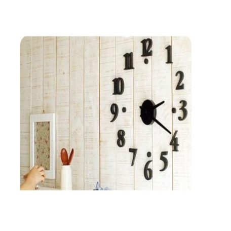 DIY ragasztható falióra 12 számmal Dizájn Falióra