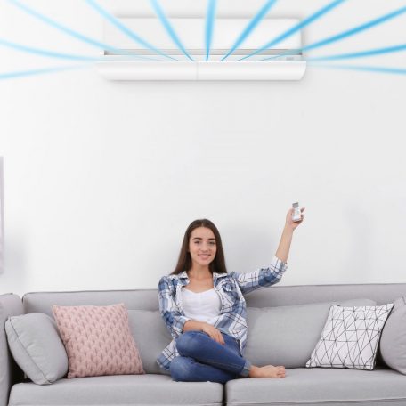 Sprinter Légterelő műanyag klímához - 57-105 cm Légkondícionáló beltéri egységhez állítható szélességű műanyag terelő, áramlás módosító