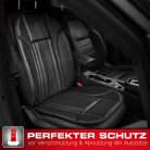 Ülésvédő ECO bőr - RAVENNA - fekete - WALSER