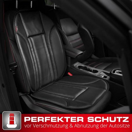 Ülésvédő ECO bőr - RAVENNA - fekete - WALSER