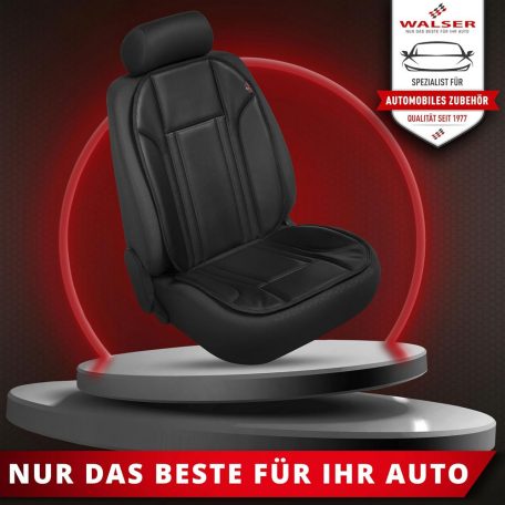 Ülésvédő ECO bőr - RAVENNA - fekete - WALSER