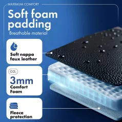 Dacia Dokker - ECO bőr - vezetőoldali üléshuzat - WALSER