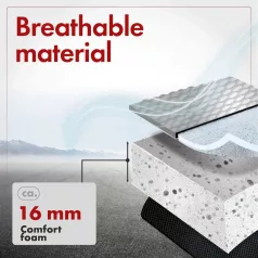 Ülésvédő - HUNT - ezüst - WALSER