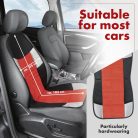 Ülésvédő - HUNT - piros - WALSER