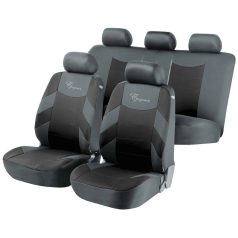 Üléshuzat garnitúra - ELEGANCE - szürke-fekete - WALSER