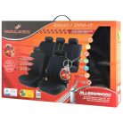 Üléshuzat garnitúra - ALLESSANDRO - fekete-szürke - WALSER