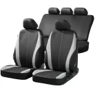 Üléshuzat garnitúra - DUNDEE - fekete-szürke - WALSER