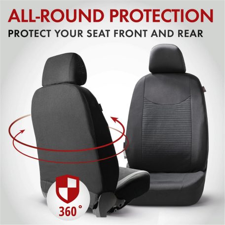 Üléshuzat garnitúra - SPEEDWAY - fekete - WALSER