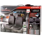 Üléshuzat garnitúra - LOGAN - fekete-piros - WALSER