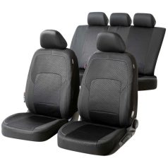 Üléshuzat garnitúra - LOGAN - fekete-ezüst - WALSER