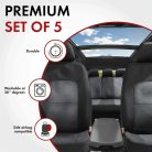 Üléshuzat garnitúra - ELLINGTON - szürke-fekete - WALSER