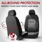 Üléshuzat garnitúra - ELLINGTON - szürke-fekete - WALSER