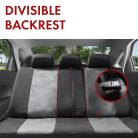 Üléshuzat garnitúra - ELLINGTON - szürke-fekete - WALSER