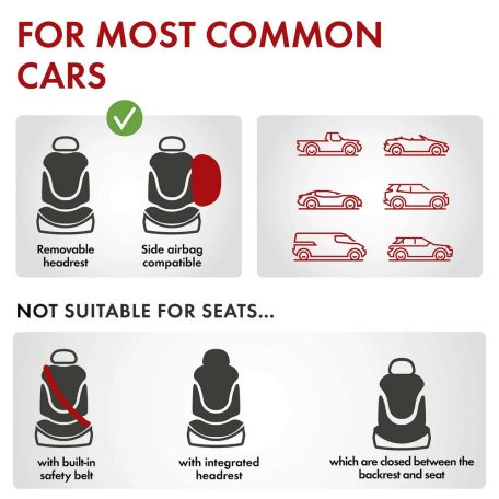 Üléshuzat garnitúra - AVIGNON - fekete-kék - WALSER