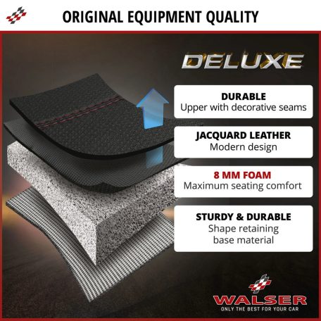 Üléshuzat 2 első ülésre - PREMIUM PORTOFINO - WALSER