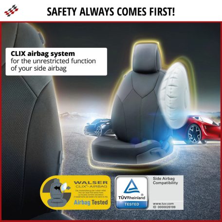 Üléshuzat 2 első ülésre - PREMIUM PORTOFINO - WALSER