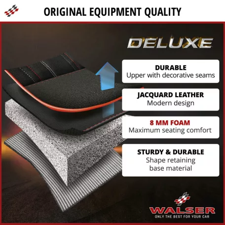 Üléshuzat 2 első ülésre - PREMIUM MARBELLA - WALSER