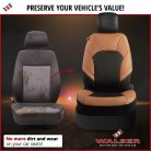 Üléshuzat 2 első ülésre - PREMIUM HAMPTON - WALSER