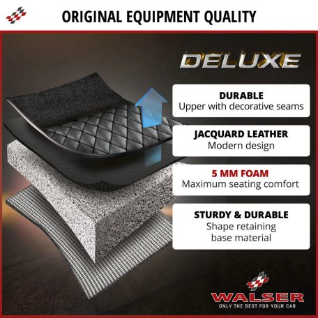 Üléshuzat 2 első ülésre - PREMIUM BALMORAL - WALSER