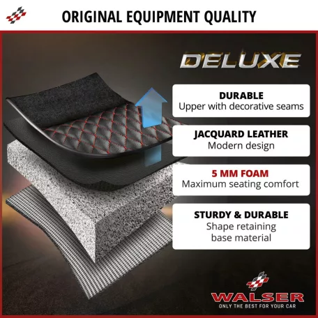 Üléshuzat 2 első ülésre - PREMIUM BALMORAL - WALSER