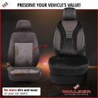 Üléshuzat 2 első ülésre - PREMIUM BALMORAL - WALSER