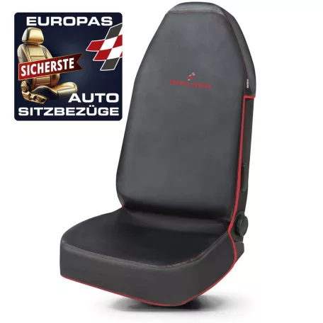 Üléshuzat - GUARDIAN - ECO bőr - fekete-piros - WALSER