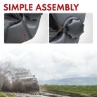 Ülésvédő huzat első ülésre Outdoor Sports - fekete-kék - WALSER