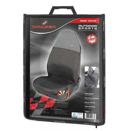 Ülésvédő huzat első ülésre Outdoor Sports - fekete-szürke - WALSER