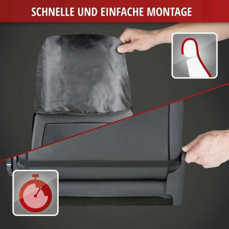 Ülésvédő huzat első ülésre - poliészter - Dirty Harry - WALSER