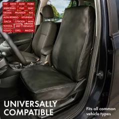 Ülésvédő huzat első ülésre - ECO bőr - TONY - WALSER